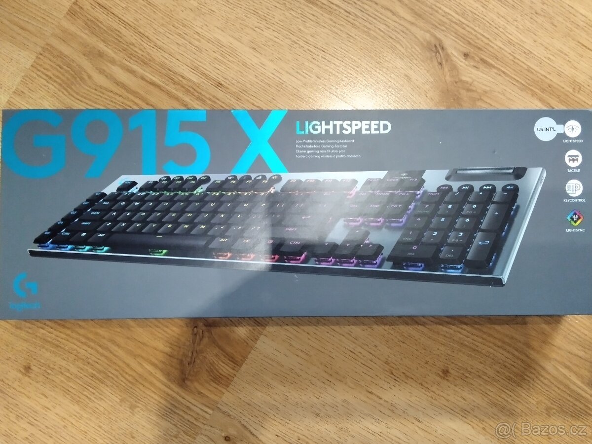 Mechanická klávesnice Logitech G915 X Lightspeed