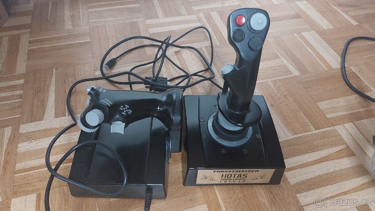 Letecký joystick Thrustmaster HOTAS Cougar - opět volný