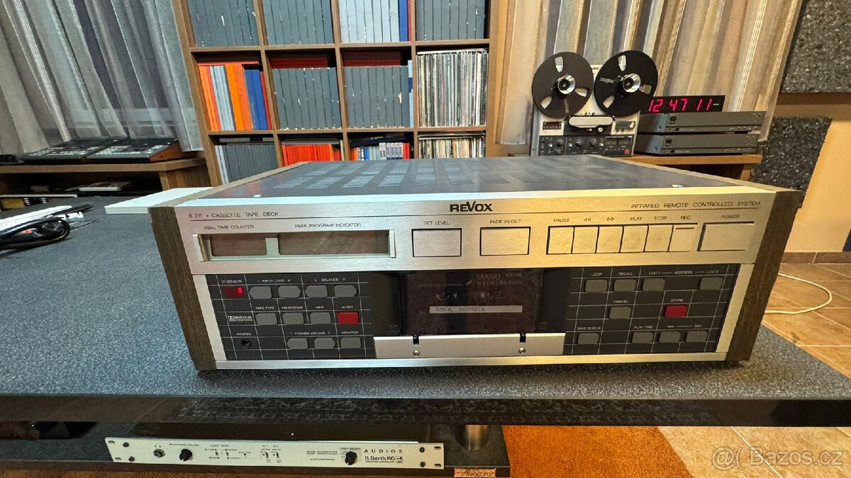 Revox B215 po renovaci