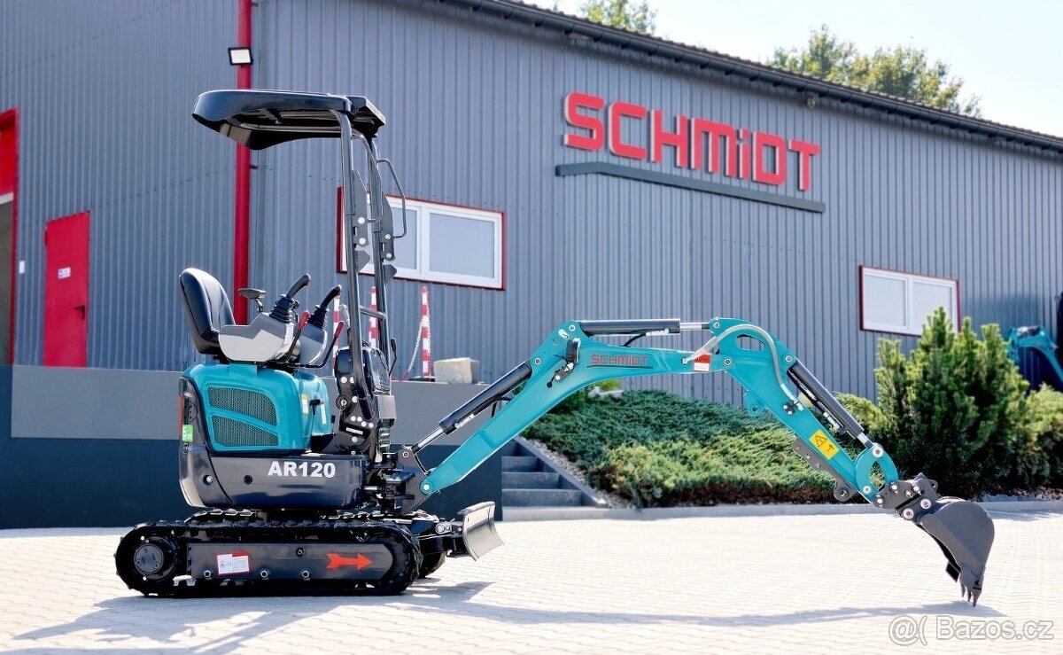 minirypadlo, minibagr, bagr Schmidt AR 120