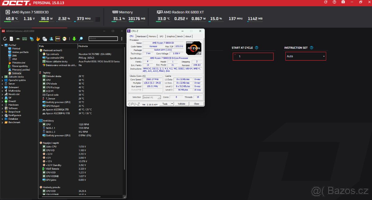 Ryzen 7 5800x3d