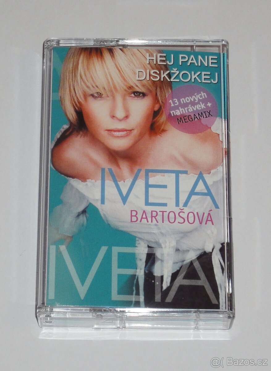 MC kazeta Iveta Bartošová - Hej pane diskžokej (disco) 2002