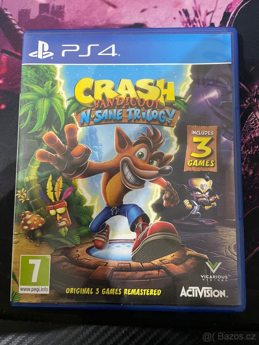 PS4 Crash Bandicoot N'sane Trilogy