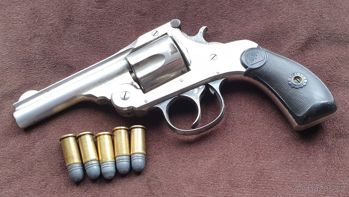 Historický revolver Harrington-Richardson cal.38CFDA 1887