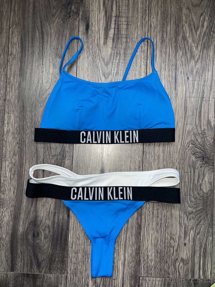 Modré plavky - Calvin Klein