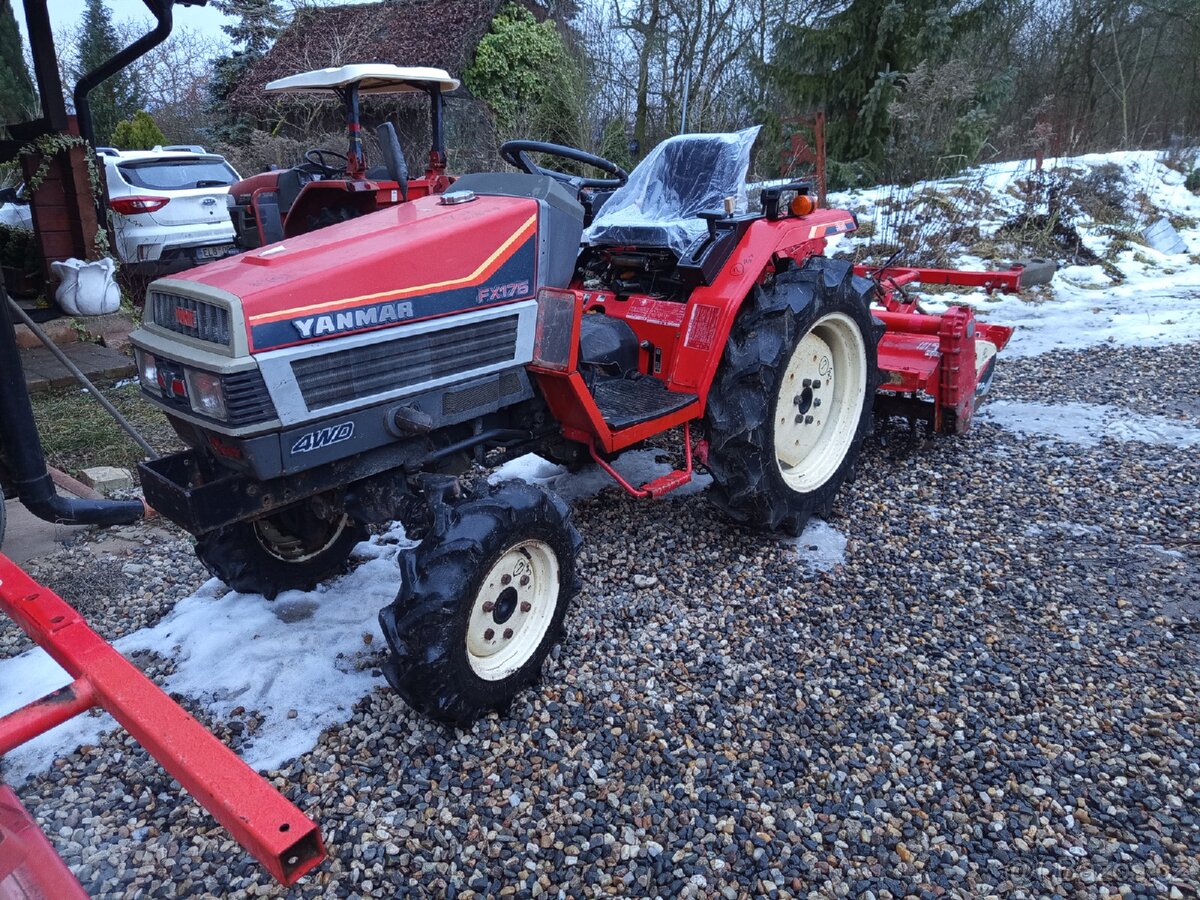 Malotraktor Yanmar FX 175 zamluveno-Prodáno