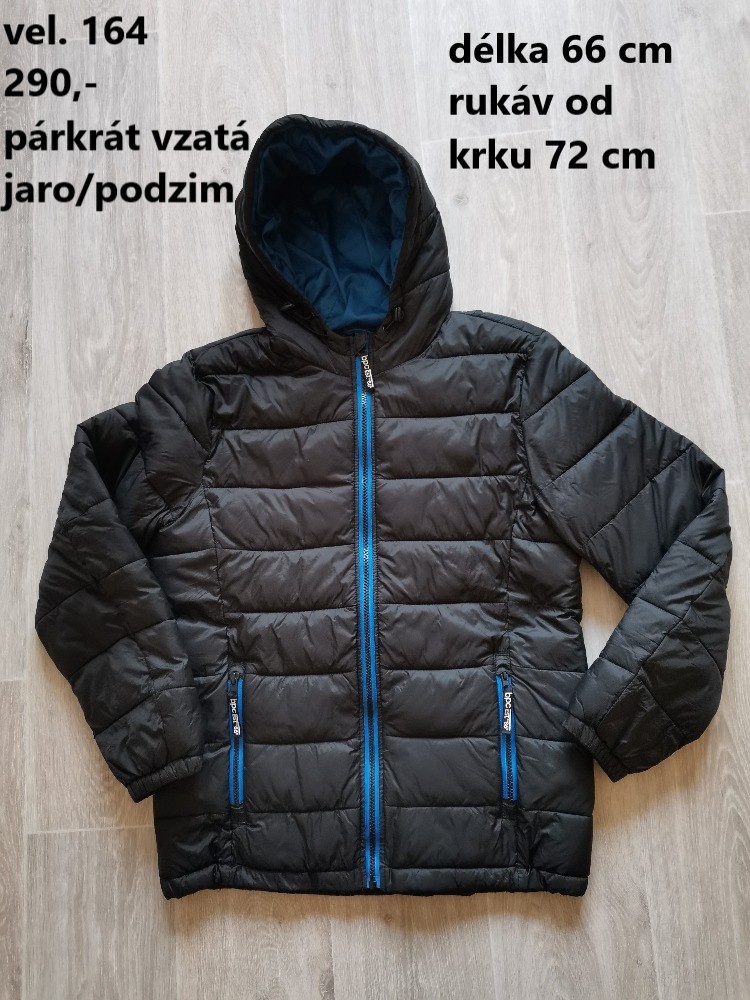 Bunda a mikiny kluk vel. 158 - 164