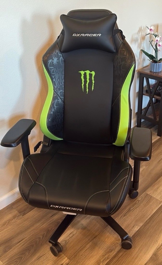 Herní židle DxRacer- Monster energy