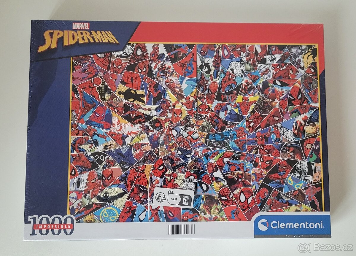 Puzzle Spiderman, 1000 dílků, Clementoni, nerozbalené