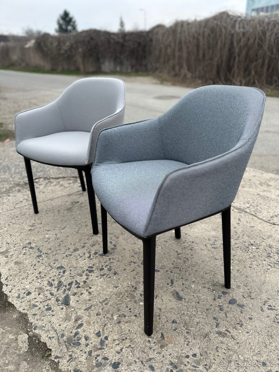 Židle Vitra Softshell Chair - 8 ks k dospozici