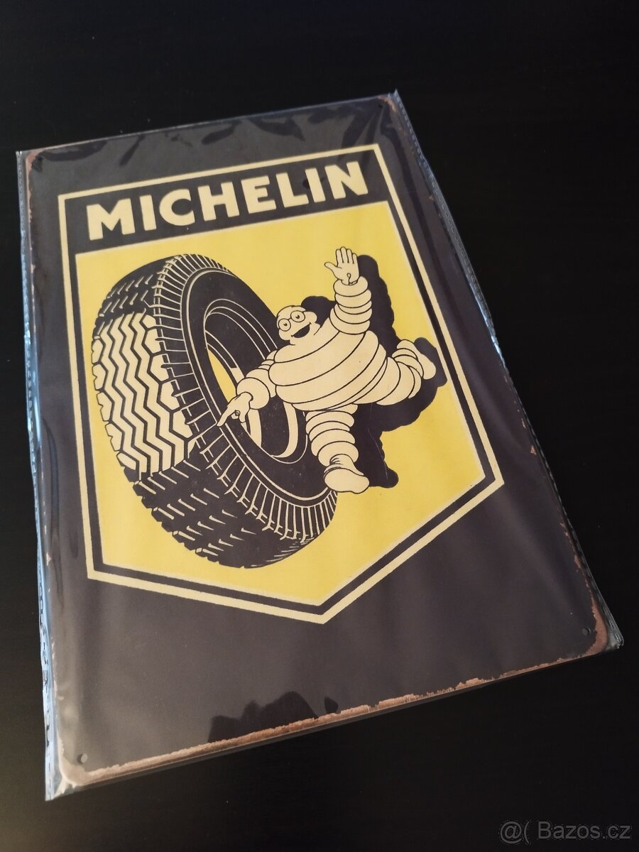 Plechová cedule Michelin