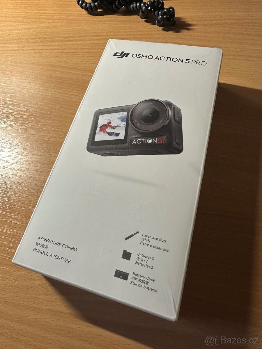 DJI Osmo Action 5 Pro Adventure Combo - nerozbalená