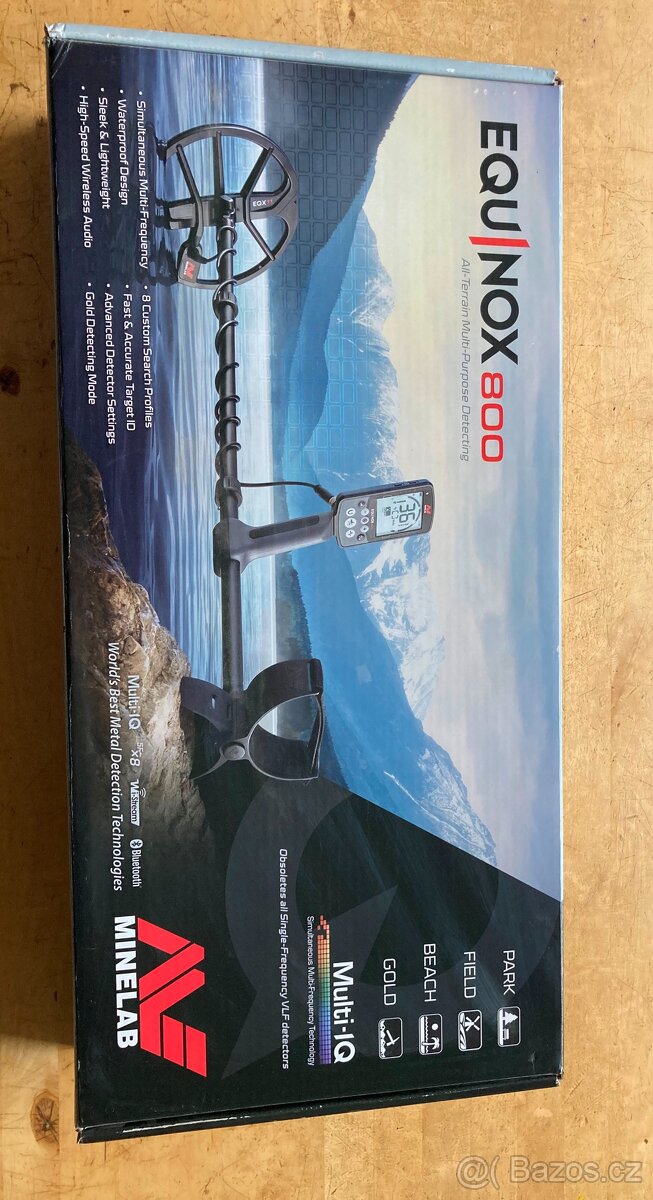Minelab Equinox 800 detektor kovu