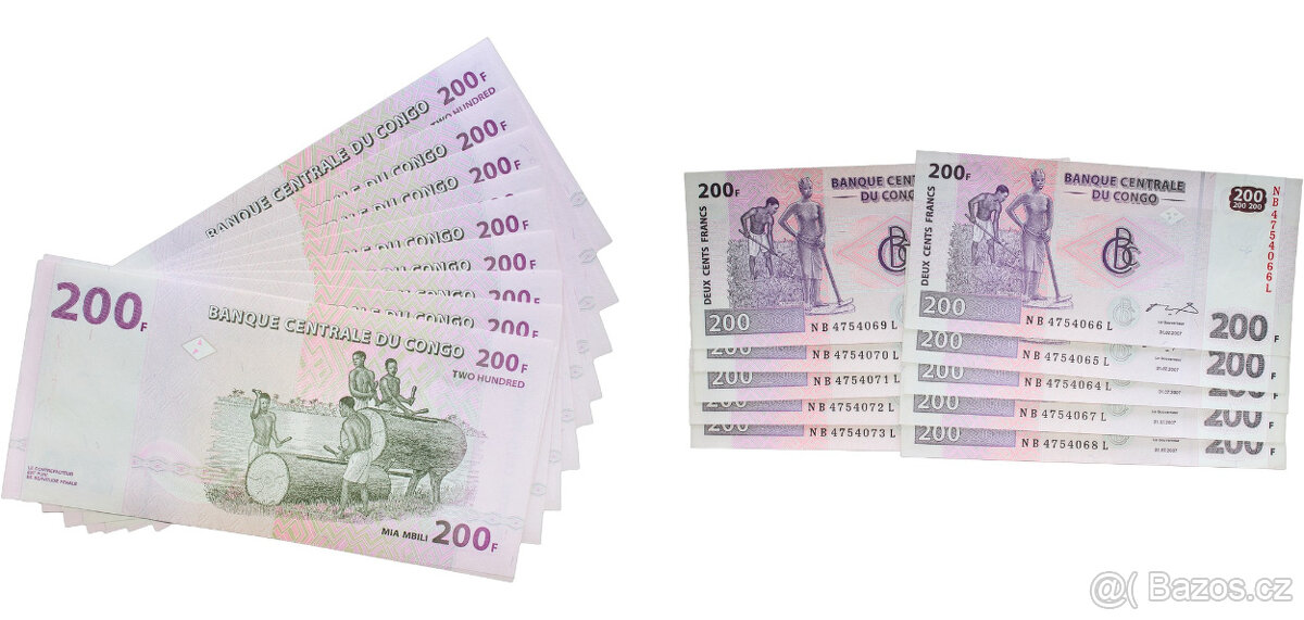 Predám staré bankovky (4) - Afrika