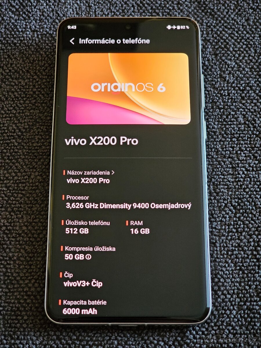 Vivo x200 pro 16/512gb