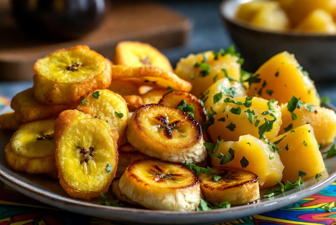 Plantain Three Ways: Fried, Baked & Boiled
