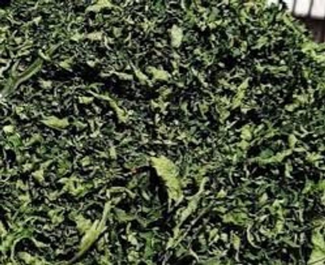 Dried Ugwu Leaves