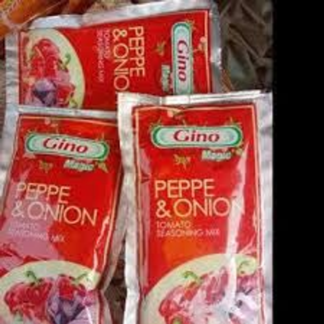 Gino Pepper and Onion (for 3)
