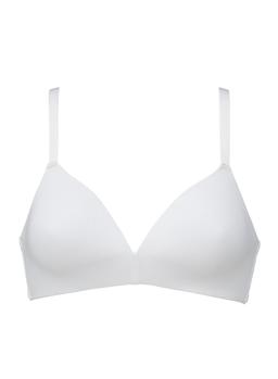 HEMA Voorgevormde Bh Zonder Beugel Recycled/micro Wit (wit)
