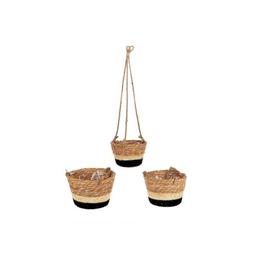 HBX Natrural Living Hanger Makka Set A 3 Ø14xH10 Ø16xH11 Ø18xH13cm