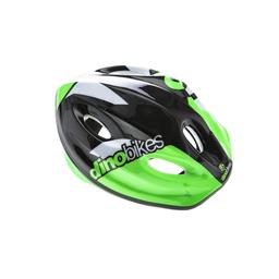 Dino Kinderhelm Zwart/groen 52-56cm