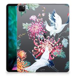 iPad Pro 12.9 (2020) Back Case Bird Flowers