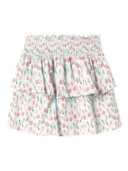 Name it zomer rok meisjes - wit - Nkffillo