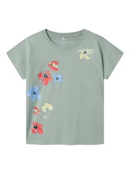 Name it zomer top meisjes - blauw grijs - Nkffabiala
