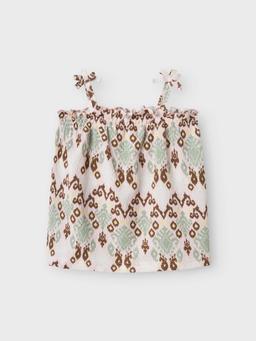 Name it zomer top S/S meisjes - roze - Nkfhamsa