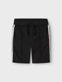 Name it zomer sweat short jongens - zwart - Nkmhakka