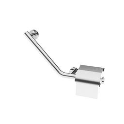 Tiger Boston Comfort en Safety veiligheidsgreep met toiletrolhouder links RVS glans 299120346