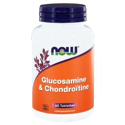 Glucosamine & Chondroïtine (60 tabs) - NOW Foods