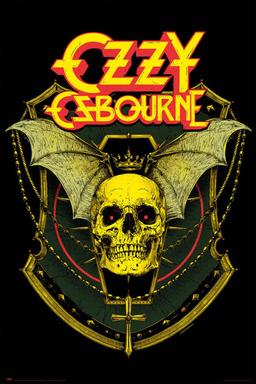Grupo Erik Ozzy Osbourne Skull Poster 61x91,5cm