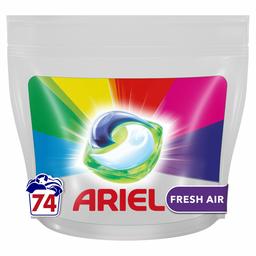 Ariel All-in-1 Pods Wasmiddelcapsules Color Clean&Fresh Air 74 stuks