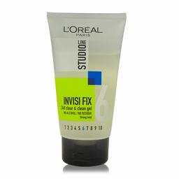 6x L'Oréal Studio Line Invisi Fix 24H Clear&Clean Gel Strong 150 ml