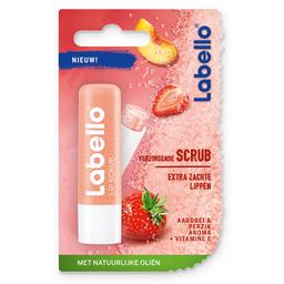 3x Labello Lipscrub Strawberry / Peach