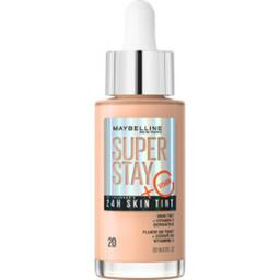 3x Maybelline SuperStay 24H Skin Tint Foundation 20 30 ml