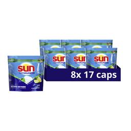 8x Sun Vaatwascapsules Citroen 17 stuks