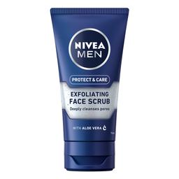 6x Nivea Men Protect en Care Gezichtsscrub 75 ml