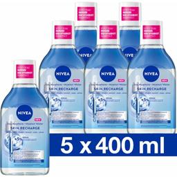 5x Nivea Serum-Infused Micellair Water Recharge 400 ml