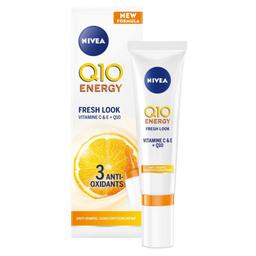 3x Nivea Q10 Anti-Rimpel en Energy Oogcontourcreme 15 ml