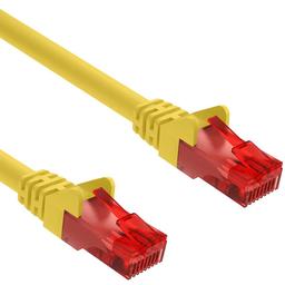 Cat 6 - U/utp - Netwerkkabel - Patchkabel - Internetkabel - 10 Gbps - 25 Meter - Geel - Allteq