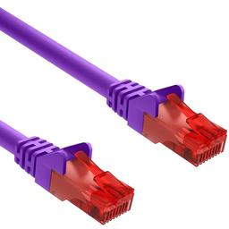 Cat 6 - U/utp - Netwerkkabel - Patchkabel - Internetkabel - 10 Gbps - 25 Meter - Paars - Allteq