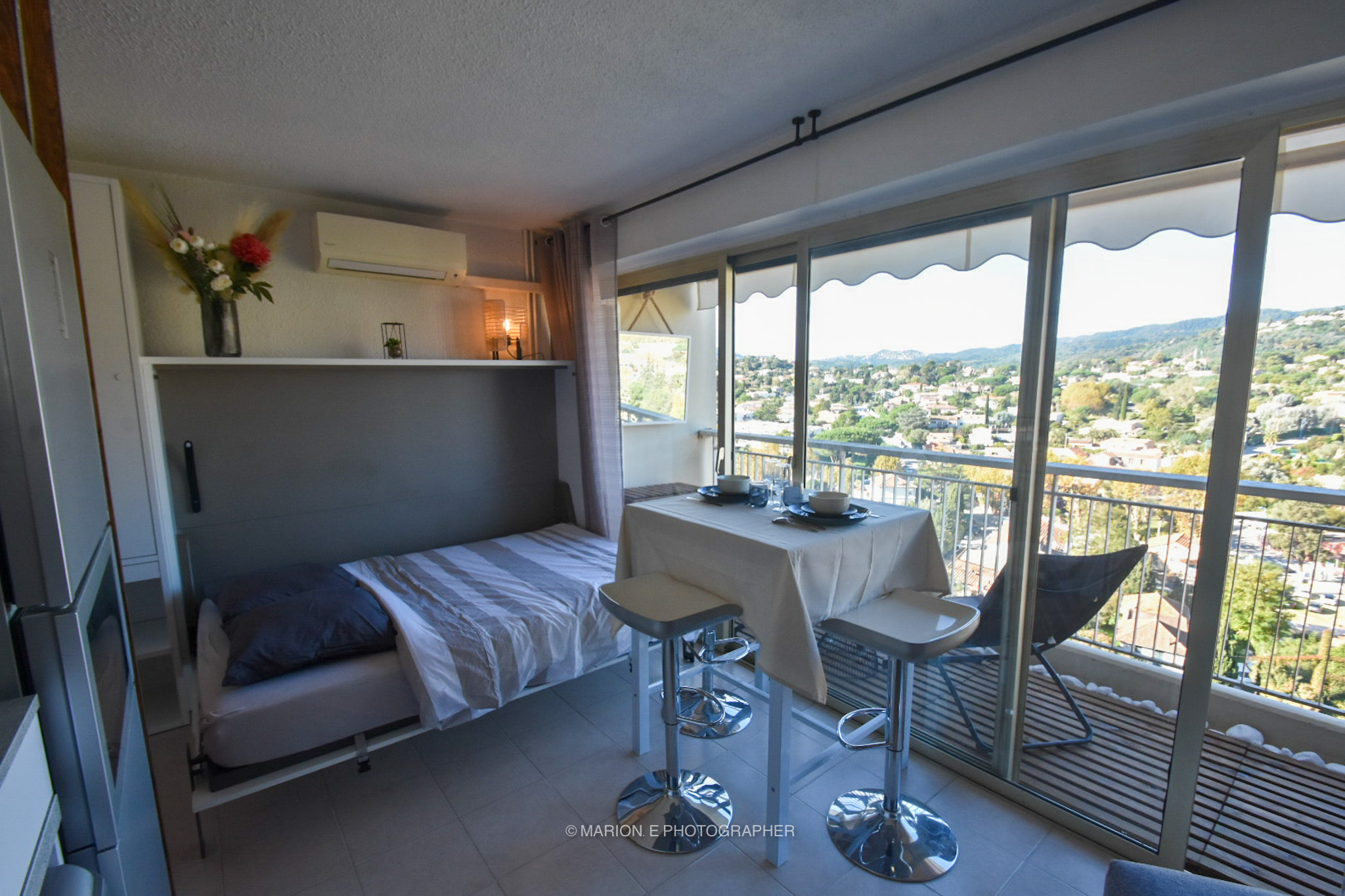Élégant studio 2* avec piscine, parking & plage
