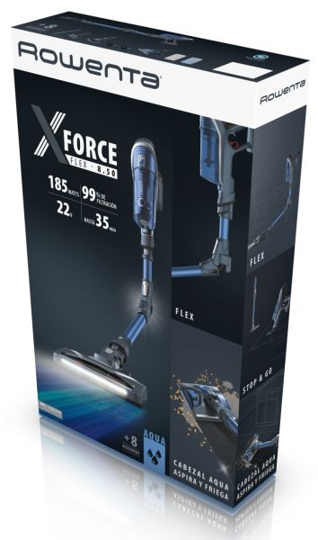 Rowenta X-Force Flex 8.60 - Aspirador sin Cable / sin Bolsa