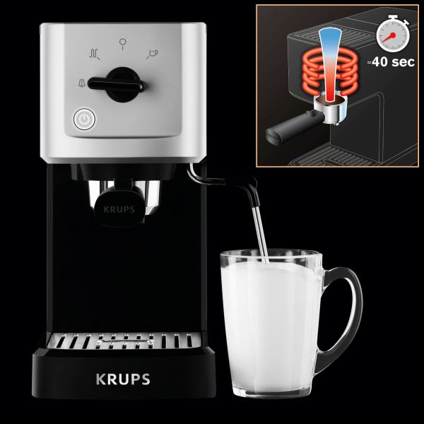 Cafetera superautomática Krups EA810570 blanca