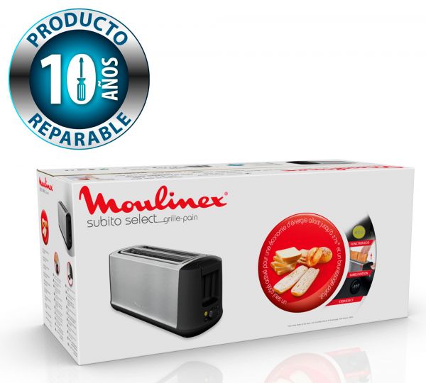 Tostador Moulinex Subito Select LT340811 con 2 ranuras