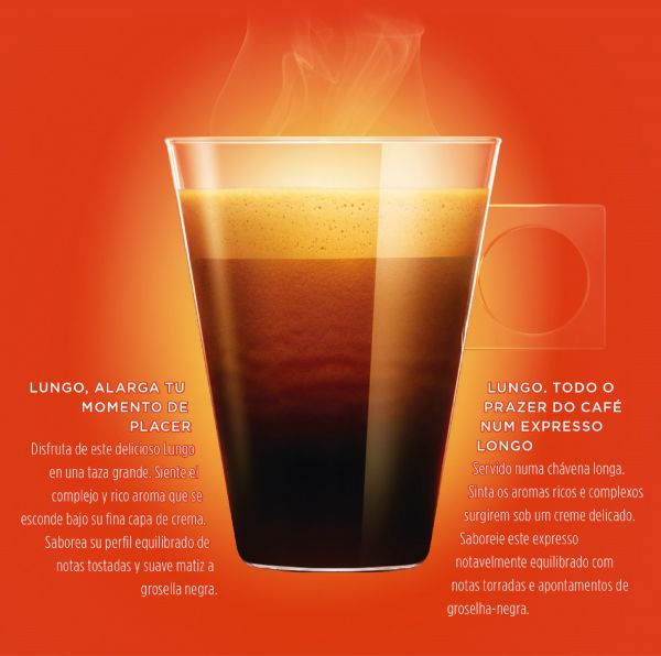 Nescafé Dolce Gusto Caffè Lungo descafeinado (16 cápsulas)