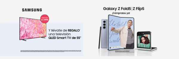 Llévate una tv de regalo comprando tu Galaxy Z