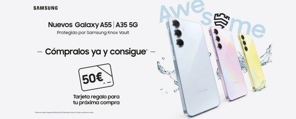 Promoción Samsung Galaxy A35 y A55